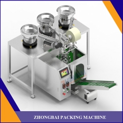 Counting Packaging Machine with Three Bowls