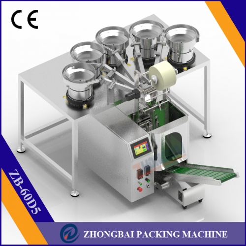 Screw Packing Machine with Five Bowls