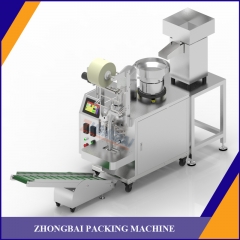 Counting packing machine with one bowl